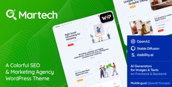 MarTech – Marketing Agency WordPress Theme 1.3.0