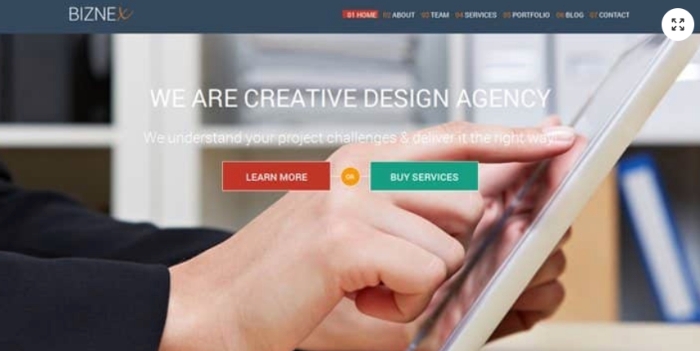 Tesla Themes Biznex WordPress Theme 2.2.15