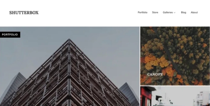 Graph Paper Press Shutterbox WordPress Theme 1.0.0
