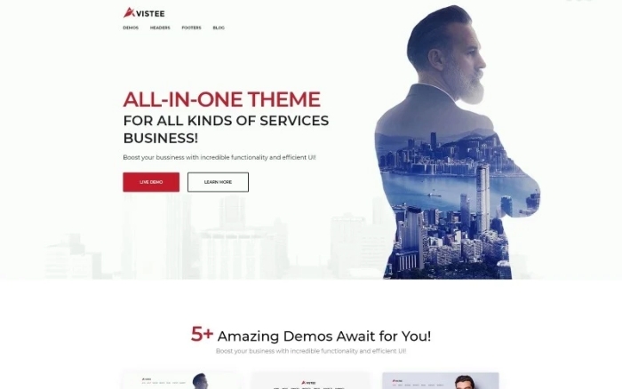 Avistee Business Consulting WordPress Theme 1.0.0