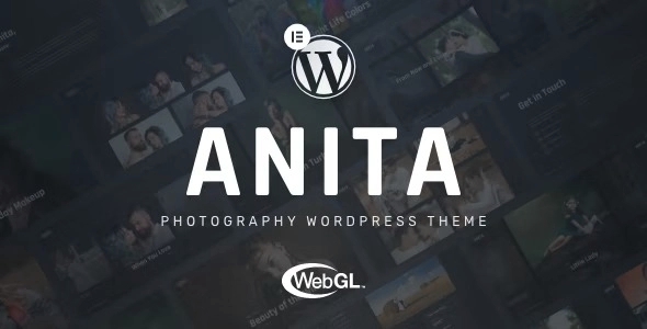 Anita – Photography WordPress Theme 1.0