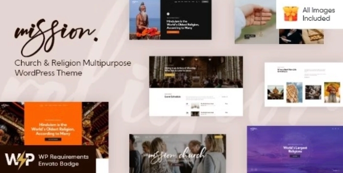 Mission – Church & Religion Multipurpose WP Theme 1.3.0.1