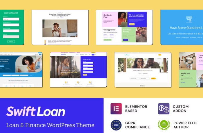 Swift Loan – Payday & Banking Finance Theme 1.1.8