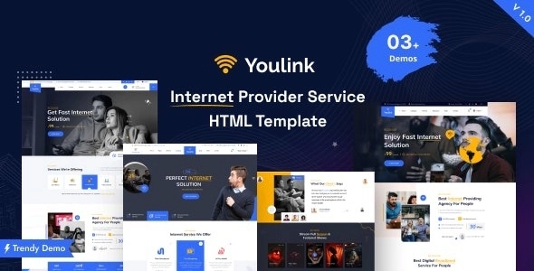 Youlink – Broadband & Internet Services WP Theme