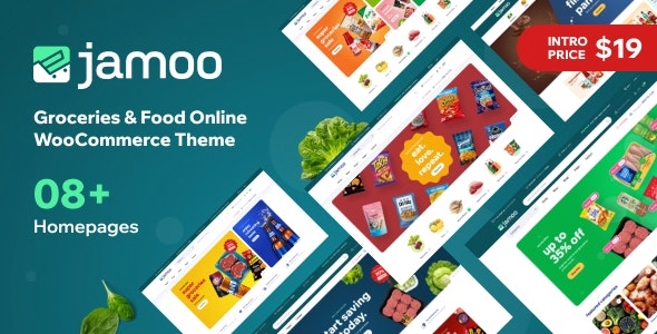 Jamoo – Groceries & Food Online WooCommerce Theme 1.0.1