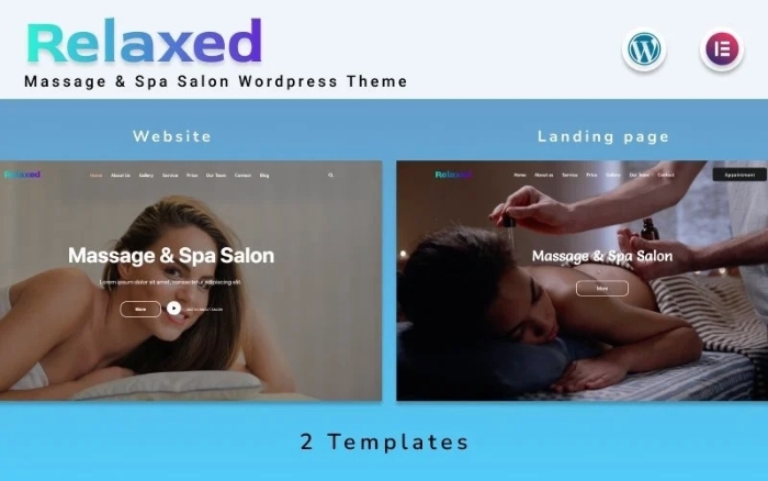 Relaxed – Massage & Spa Salon WordPress Theme 1.1