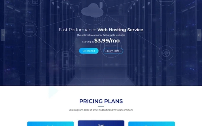 vHost – Web Hosting WordPress Theme 1.0.1