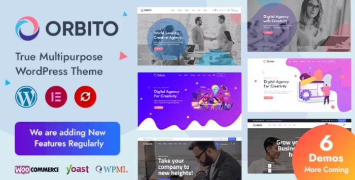 Orbito – Creative Agency WordPress Theme 1.3