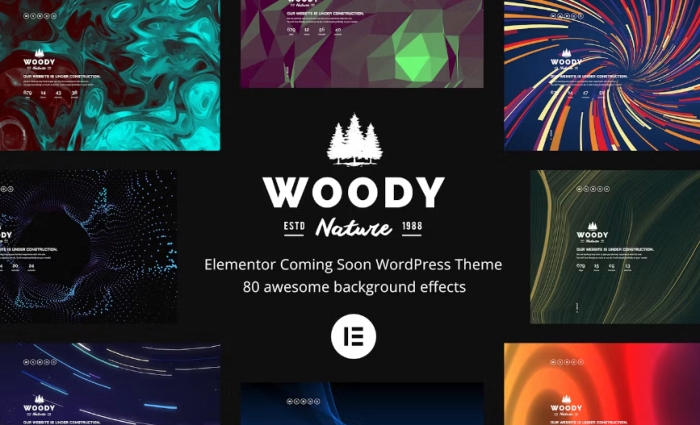 Woody – Elementor Coming Soon WordPress Theme 6.0.0