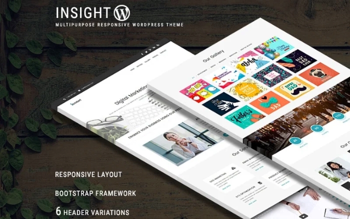INSIGHT – Multipurpose Responsive WordPress Theme 1.0