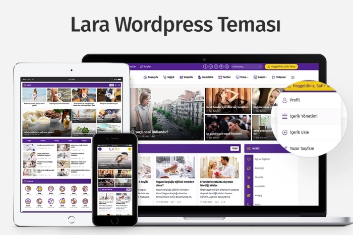 Lara WordPress Theme 2.4.1