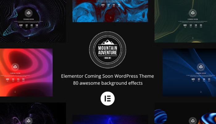 Mountain - Elementor Coming Soon WordPress Theme 5.0.0