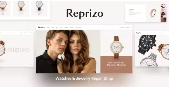 Reprizo – Jewelry & Watch Shop WordPress Theme 1.0.8