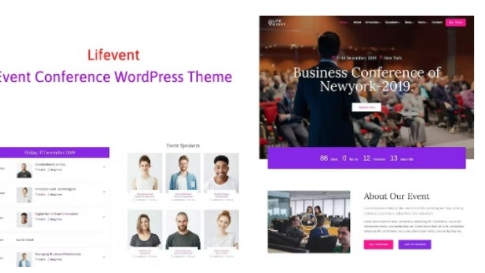 Live Event – Single Conference Event Meetup Theme 1.1.1
