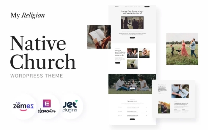 Native Church – My Religion WordPress Theme 1.0.1