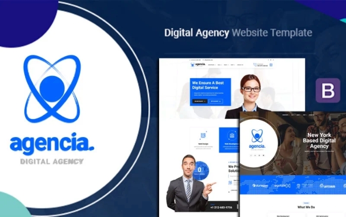 Agencia – Creative Agency WordPress Theme 1.0.1