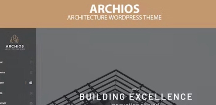 Archios β One Pager Architecture WP Theme 1.0.