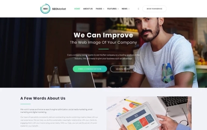 SEOMarket – SEO Website WordPress Theme 1.0.1