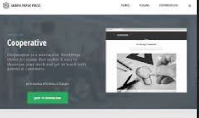 Graph Paper Press Cooperative WordPress Theme 1.0.5
