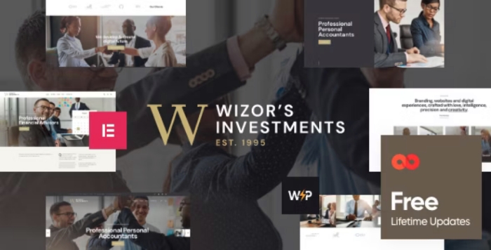 Wizor’s – Investments & Business Consulting Insurance WP Theme 1.3.7
