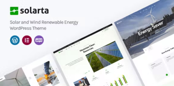 Solarta – Solar and Renewable Energy WordPress Theme + RTL 1.0.0