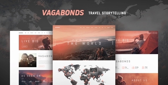 Vagabonds - Personal Travel & Lifestyle Blog WP Theme 1.3.5