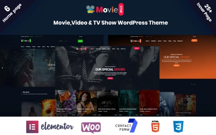 Moviestar – Online Movie Video & TV Show WP Theme 4.0.0
