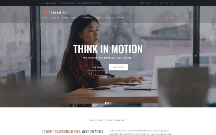 Presentor – Business WordPress Elementor Theme 1.0.1