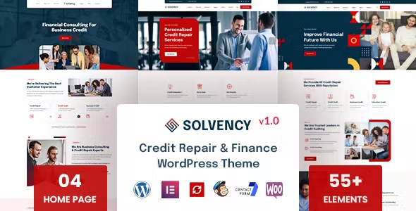 Solvency – Finance & Credit Repair WordPress Theme 1.0.6