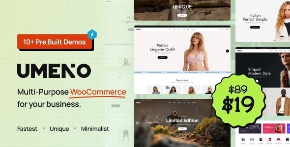Umeno – Multipurpose WooCommerce Theme 1.0.7