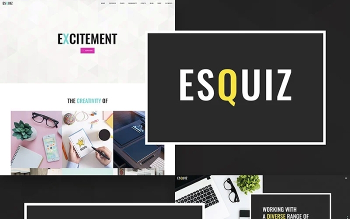 Esquiz – Design Studio WordPress Theme 1.0.0