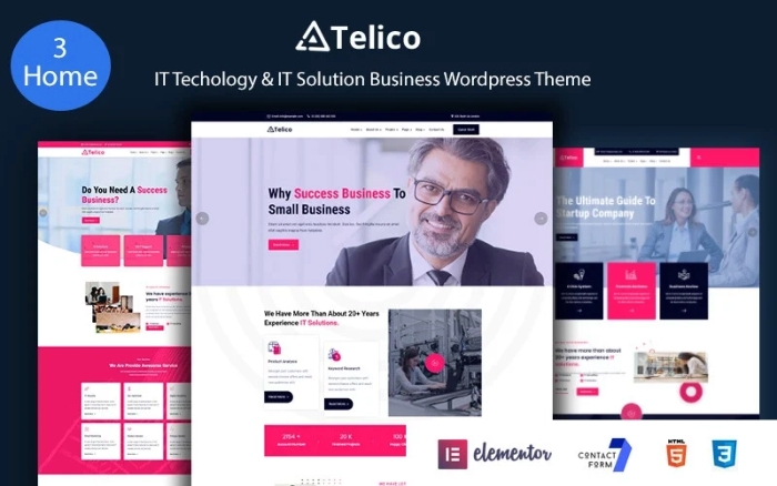 Telico – IT Technology & IT Solutions Business WP Theme 2.0.0