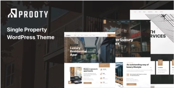 Prooty – Single Property WordPress Theme 1.0.7