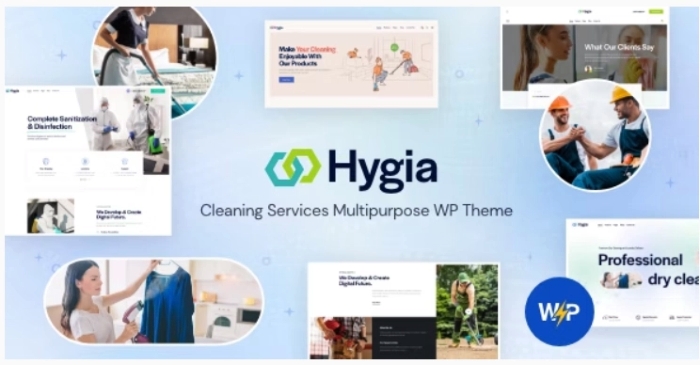 Hygia – Cleaning Services Multipurpose WP Theme 1.0.0
