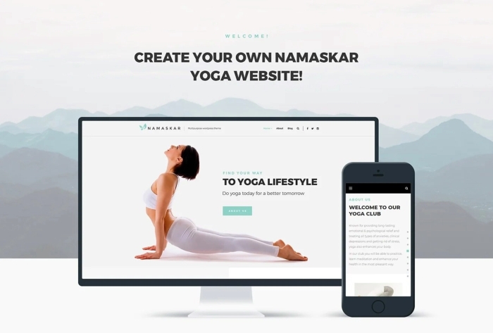 Namaskar – Yoga WordPress Theme 1.0.0