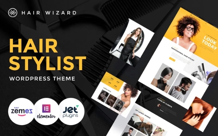 Hair Wizard – Hair Stylist WordPress Theme 1.0.1