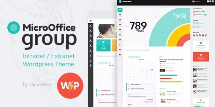 Micro Office – Extranet & Intranet WordPress Theme 1.4.2