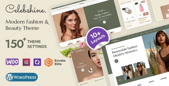 Celebshine - WooCommerce Theme for Fashion & Beauty Cosmetics 1.0.3