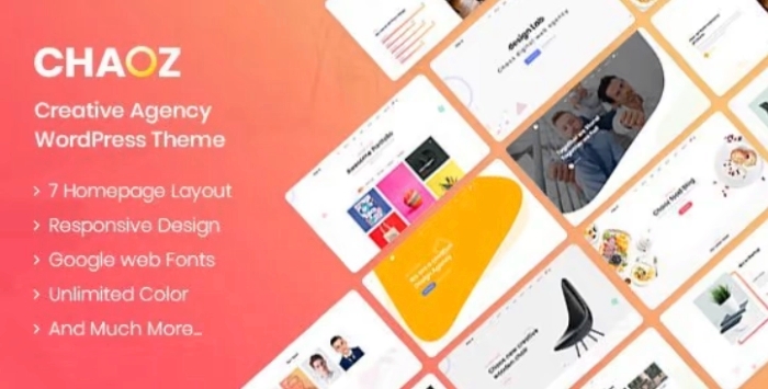 Chaoz – Creative Portfolio WordPress Theme For Agency – Technology 1.4.2