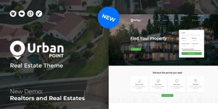 UrbanPoint – House Selling & Rental WordPress Theme 1.9.1