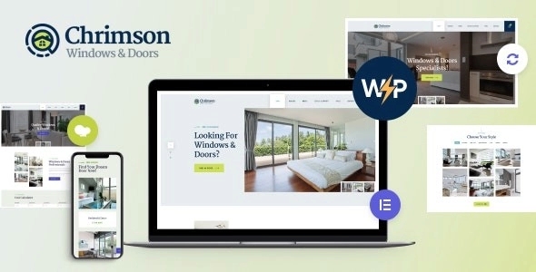Chrimson – Windows & Doors Services Store WP Theme 2.2