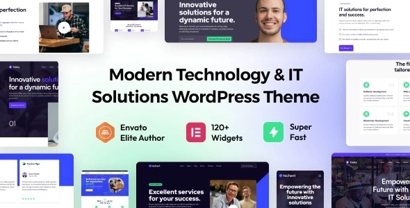 Techant – Technology & IT Solutions WordPress Theme 1.0.0