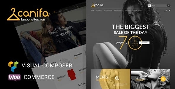 Canifa - Fashion Shop RTL Responsive WooCommerce WP Theme 2.6