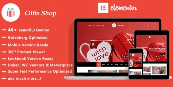 Gifts Shop - Handmade Souvenirs WooCommerce WP Theme 2.1.3