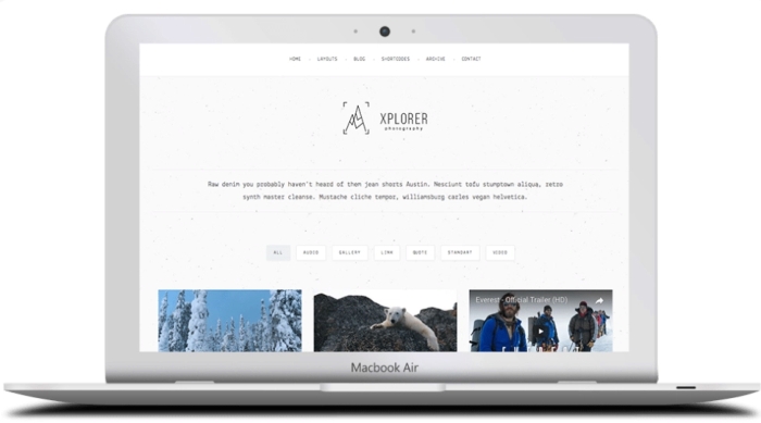 ZigZagPress Xplorer WordPress Theme 1.2.0