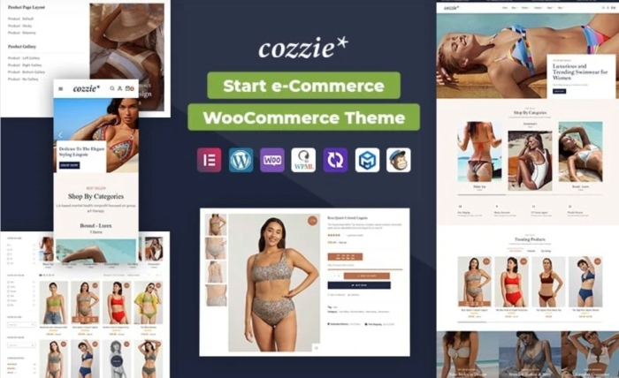 Cozzie – Bikini Swimwear and Underwear WooCommerce 1.0.0