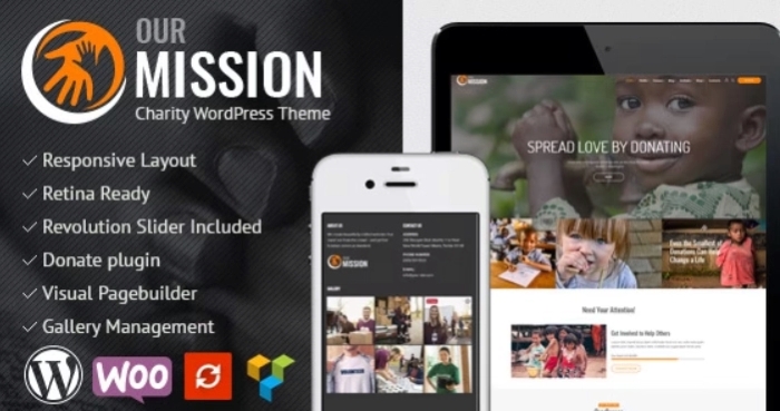 Our Mission – Charity WordPress Theme 1.0.6