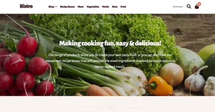 Bistro Storefront Child Theme 1.0.14