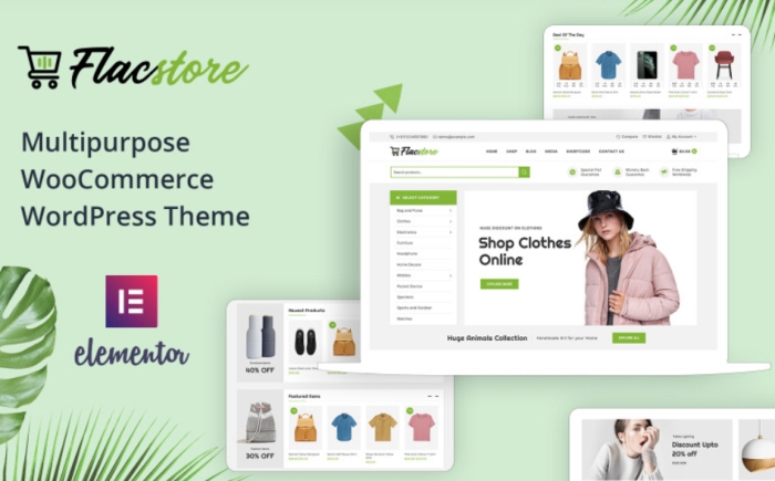 Flac Store – Fashion and Accessories WooCommerce Theme 1.0
