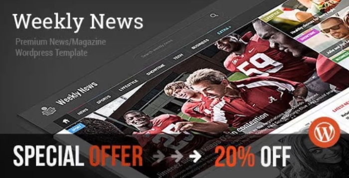 Weekly News – WordPress News/Magazine Theme – News / Editorial 3.4.2